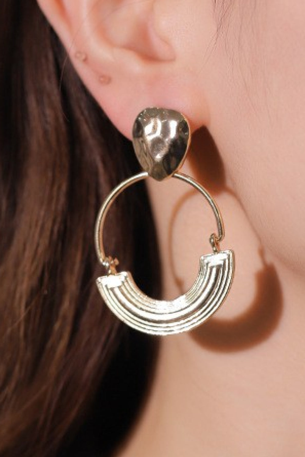18K Gold-Plated Drop Earrings - Ryzela