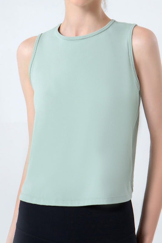 Round Neck Active Tank - Ryzela