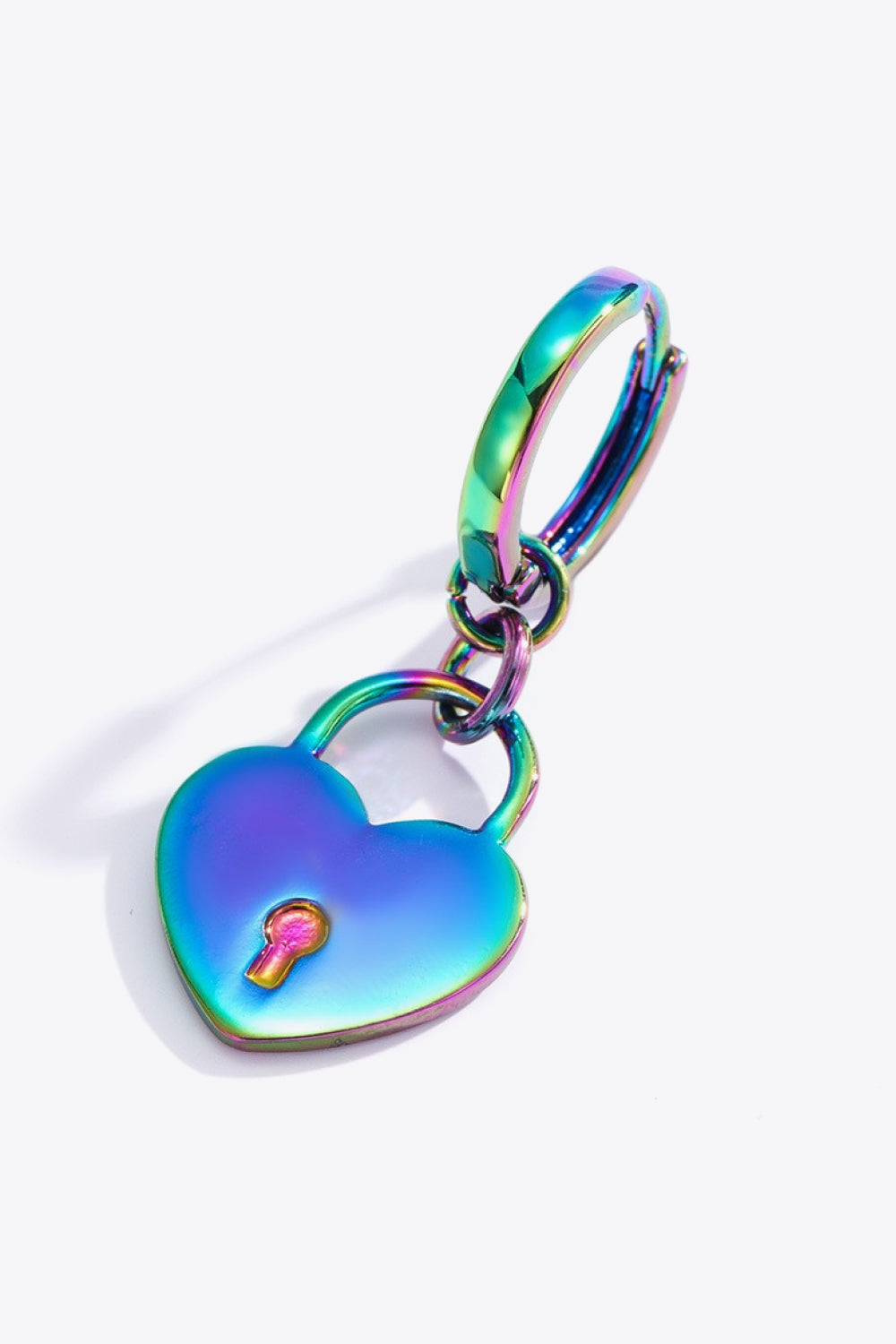 5-Pair Wholesale Multicolored Heart Drop Earrings - Ryzela