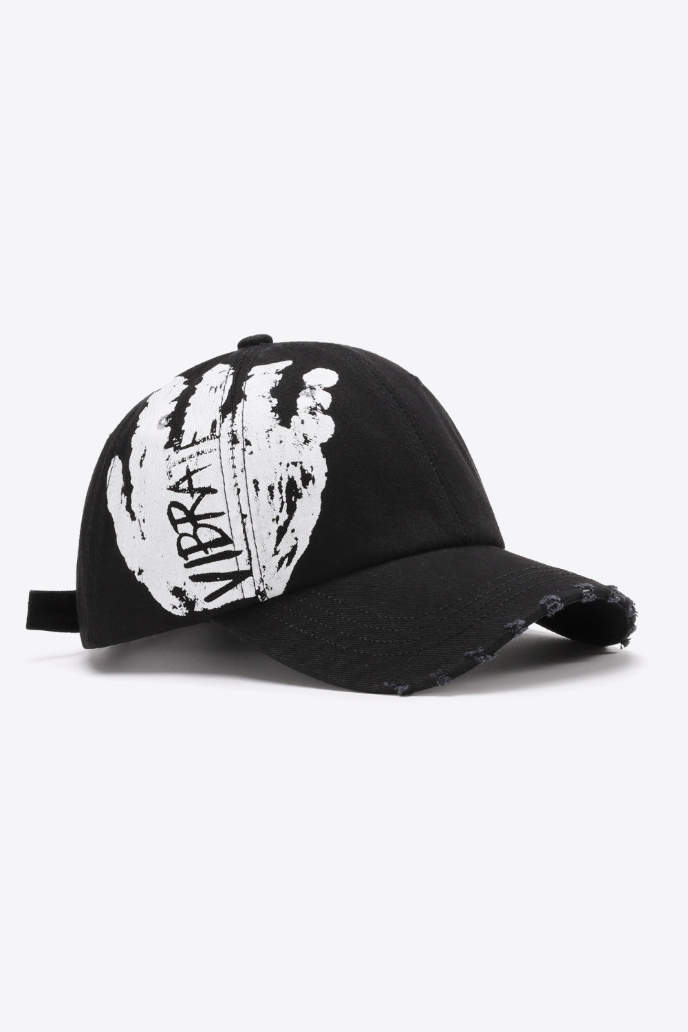 VIBRA Graphic Distressed Adjustable Baseball Cap - Ryzela