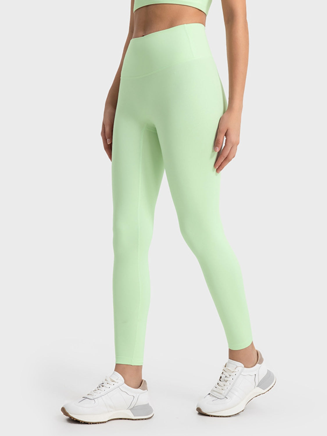 Wide Waistband Sports Leggings - Ryzela