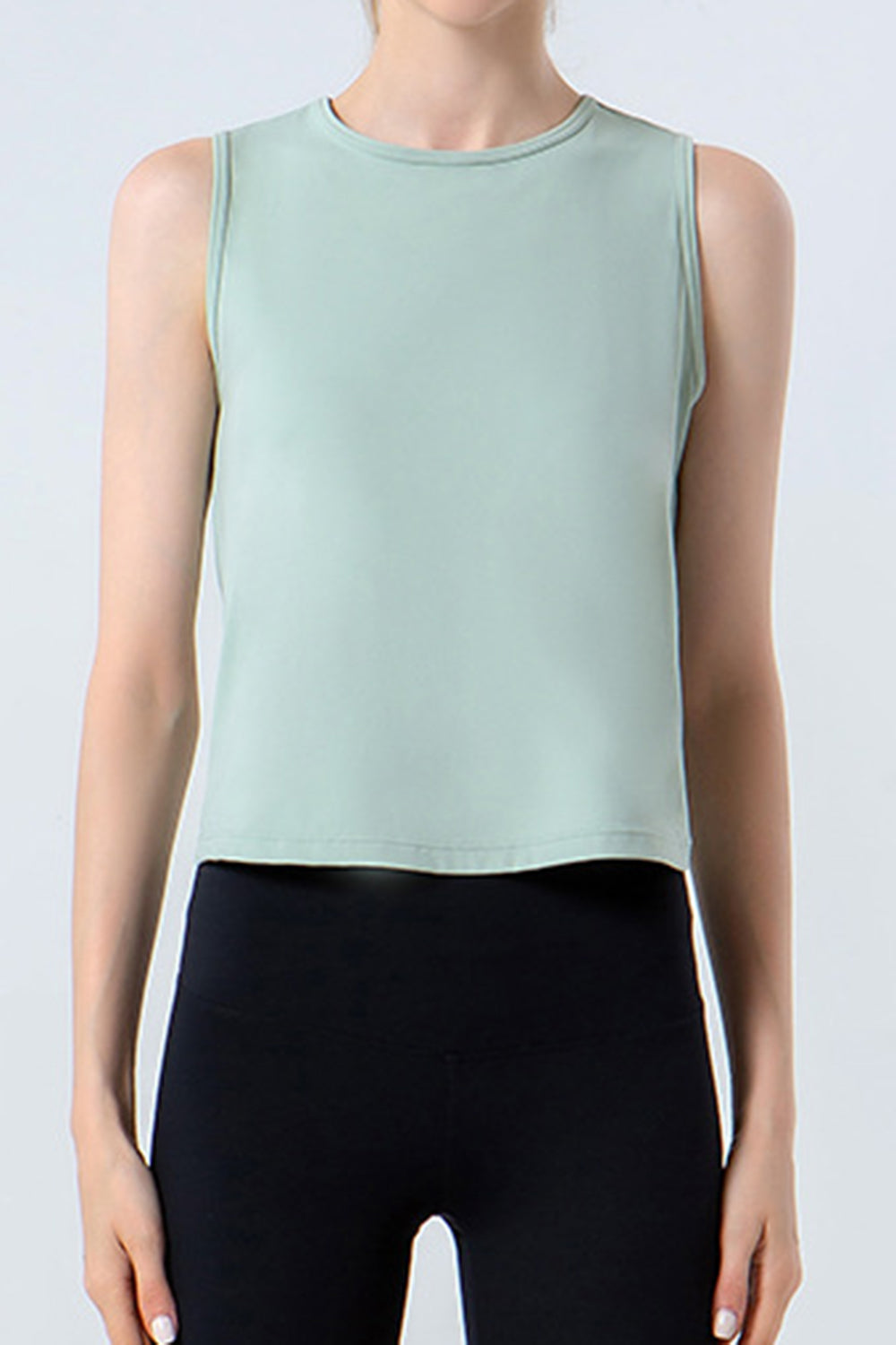 Round Neck Active Tank - Ryzela