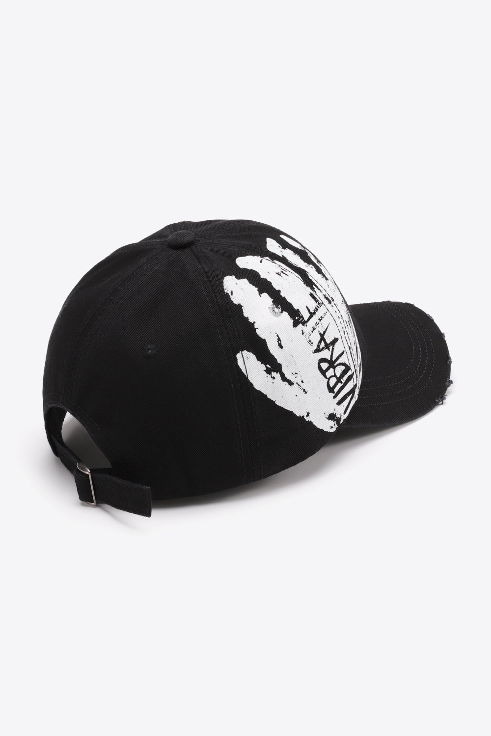 VIBRA Graphic Distressed Adjustable Baseball Cap - Ryzela