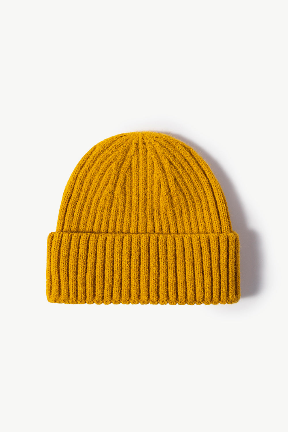 Rib-Knit Cuff Beanie - Ryzela