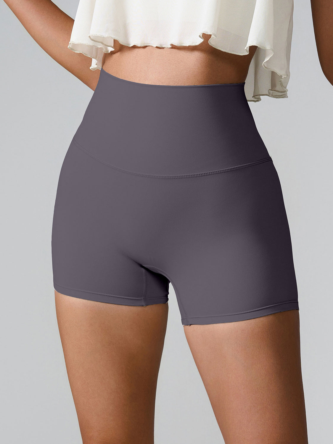 High Waist Active Shorts - Ryzela