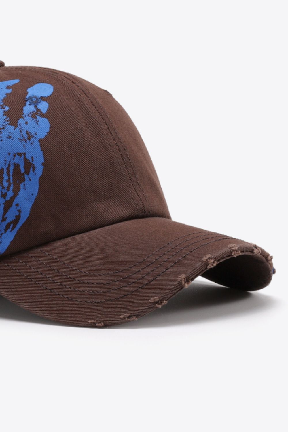 VIBRA Graphic Distressed Adjustable Baseball Cap - Ryzela