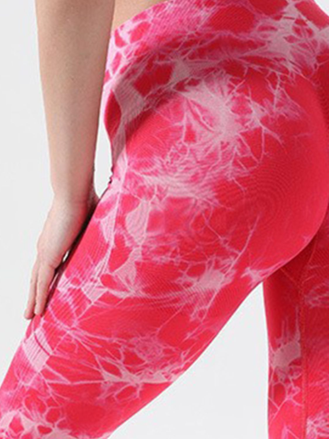 Tie-Dye High Waist Active Leggings - Ryzela