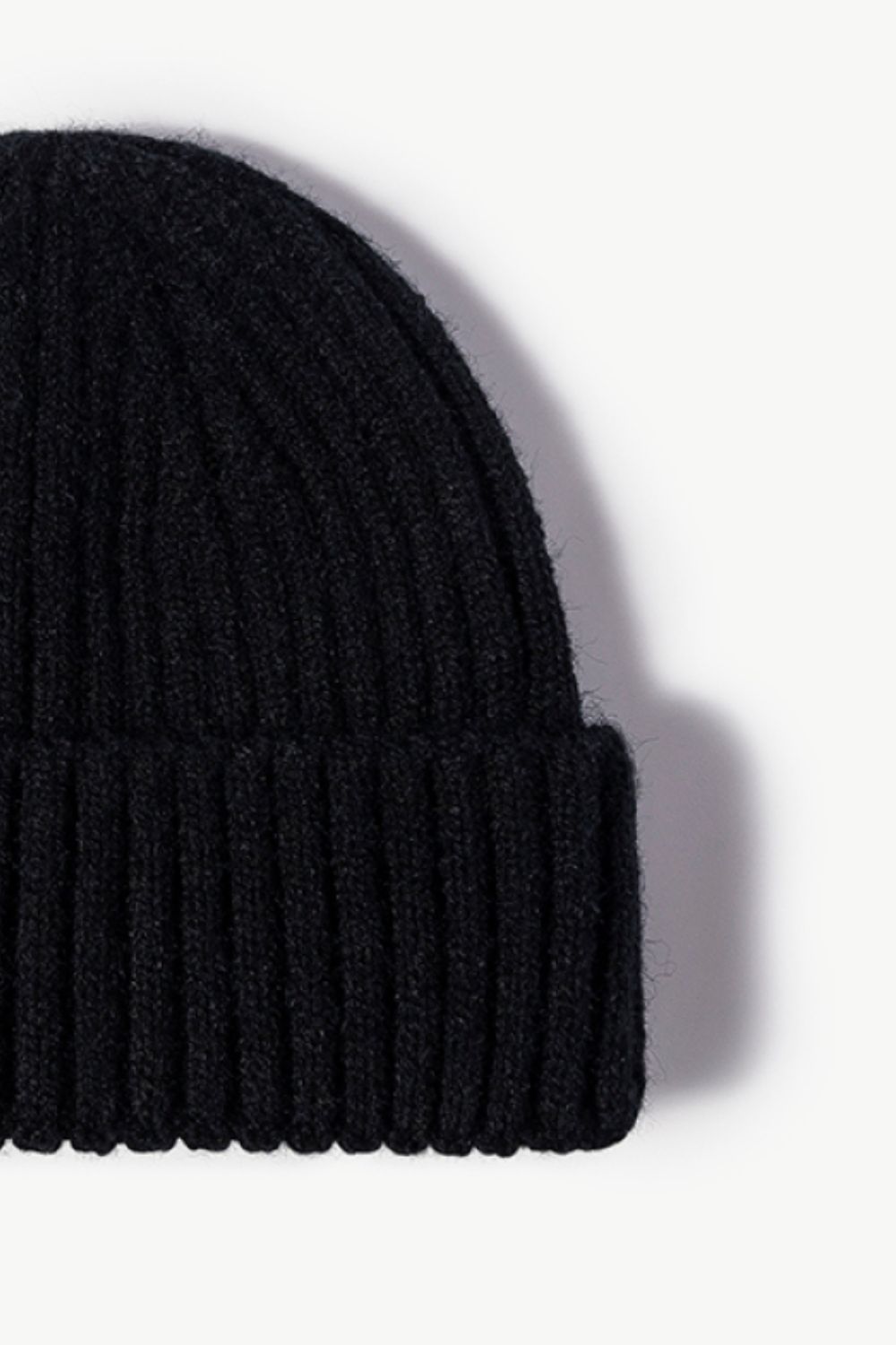 Rib-Knit Cuff Beanie - Ryzela