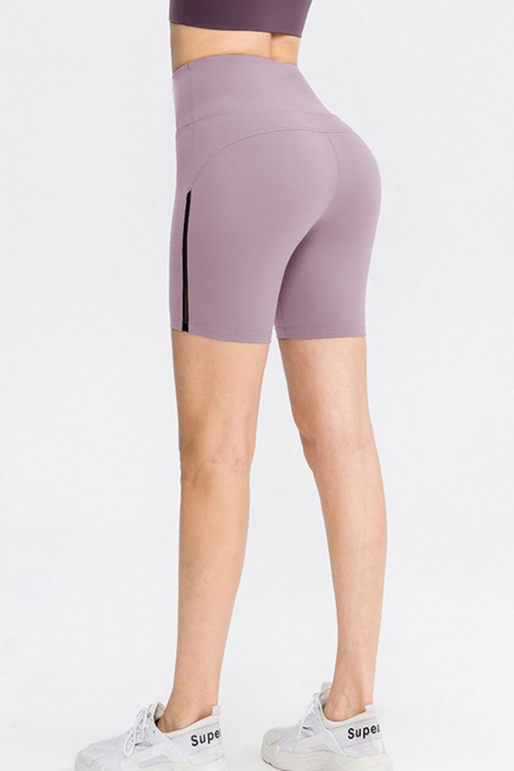 Wide Waistband Sports Shorts - Ryzela