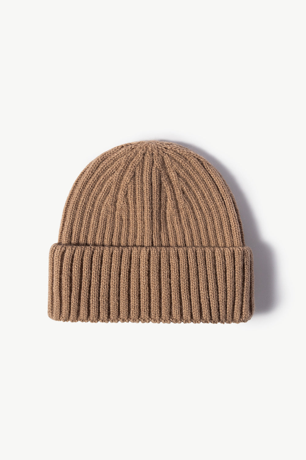 Rib-Knit Cuff Beanie - Ryzela