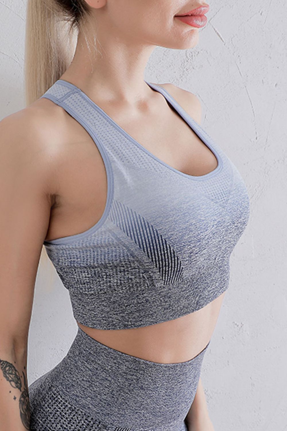 Gradient Racerback Sports Bra - Ryzela