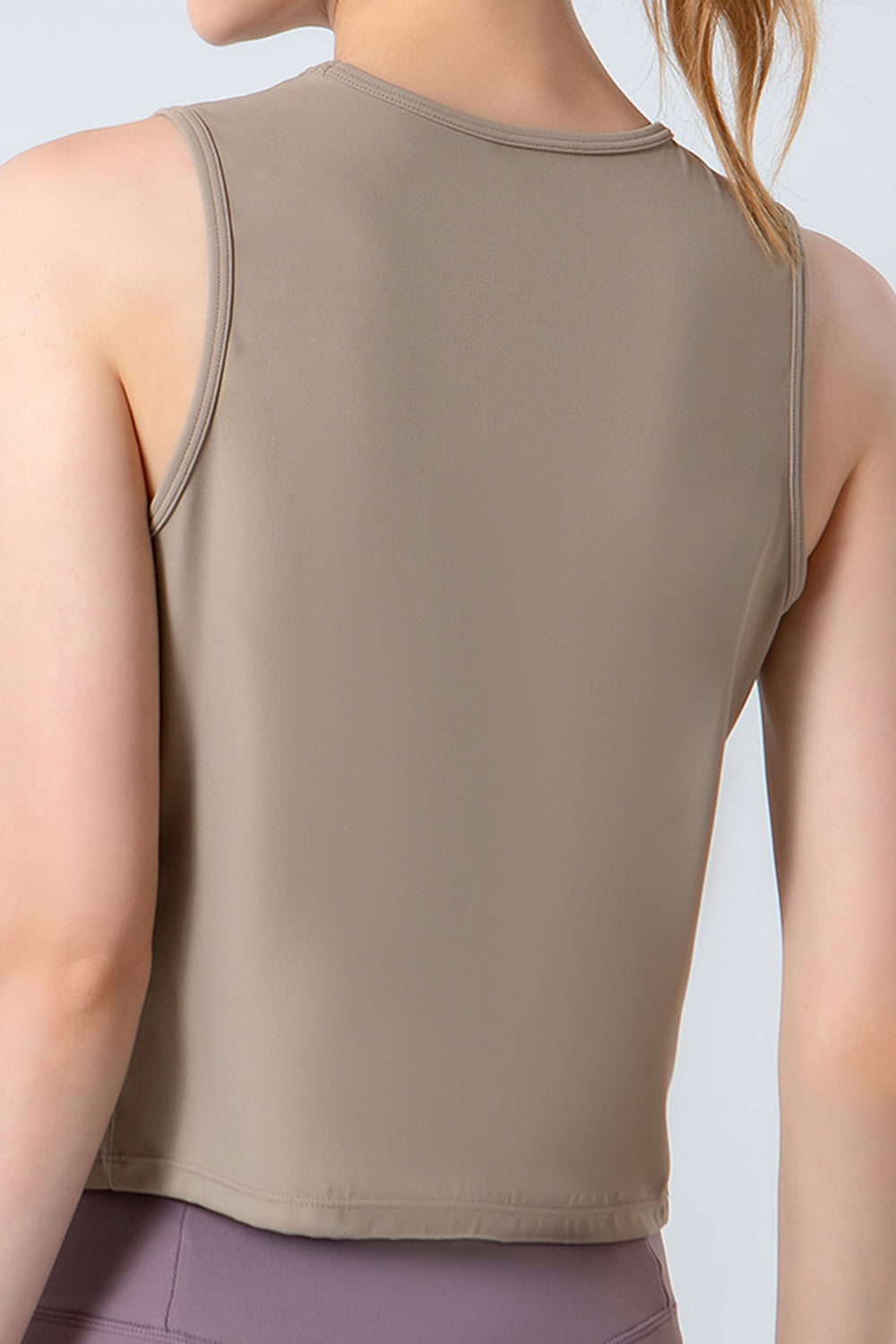 Round Neck Active Tank - Ryzela