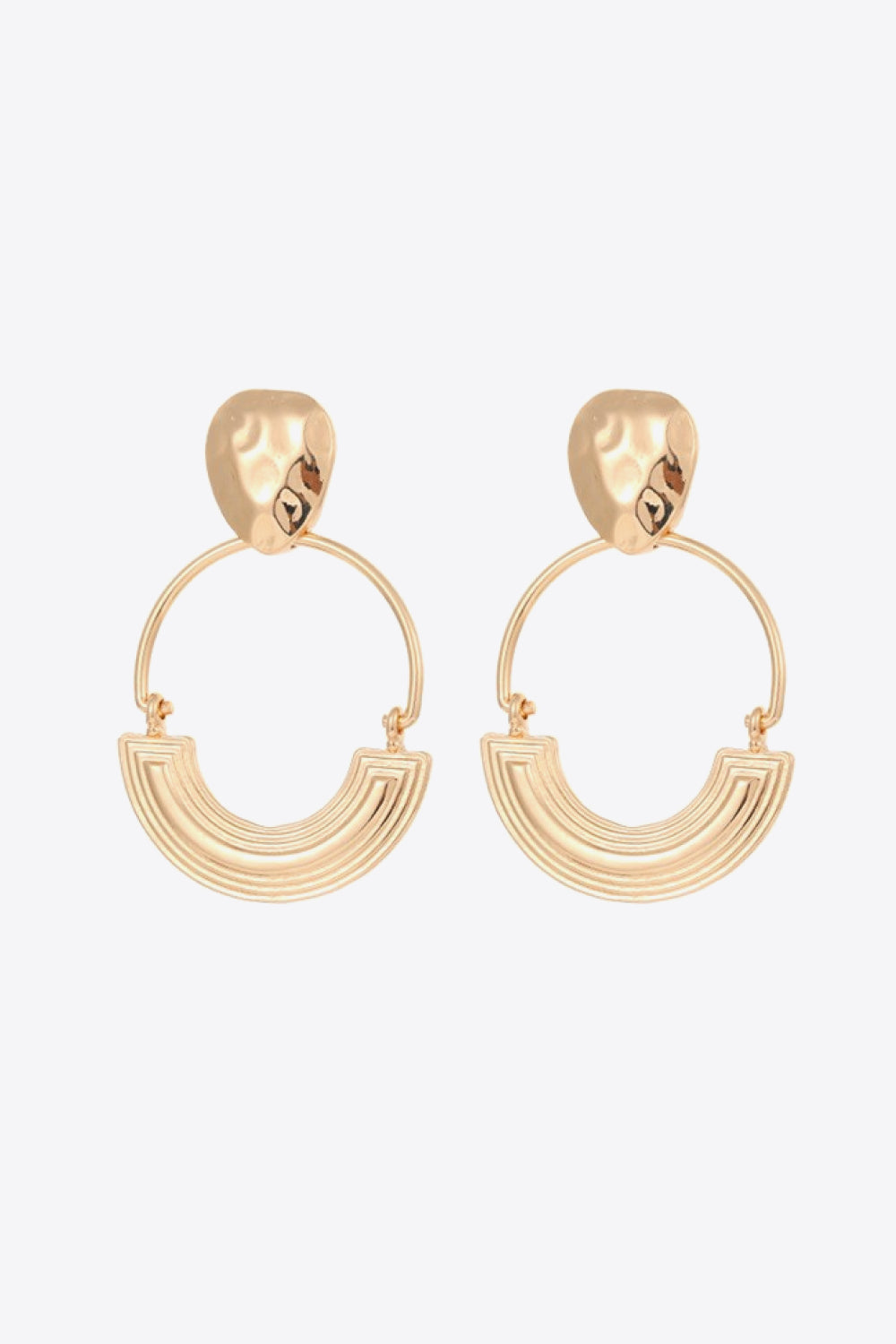 18K Gold-Plated Drop Earrings - Ryzela