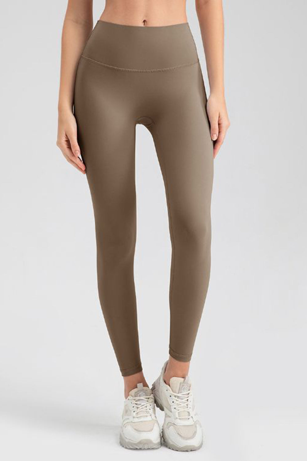 Wide Waistband Sport Leggings - Ryzela