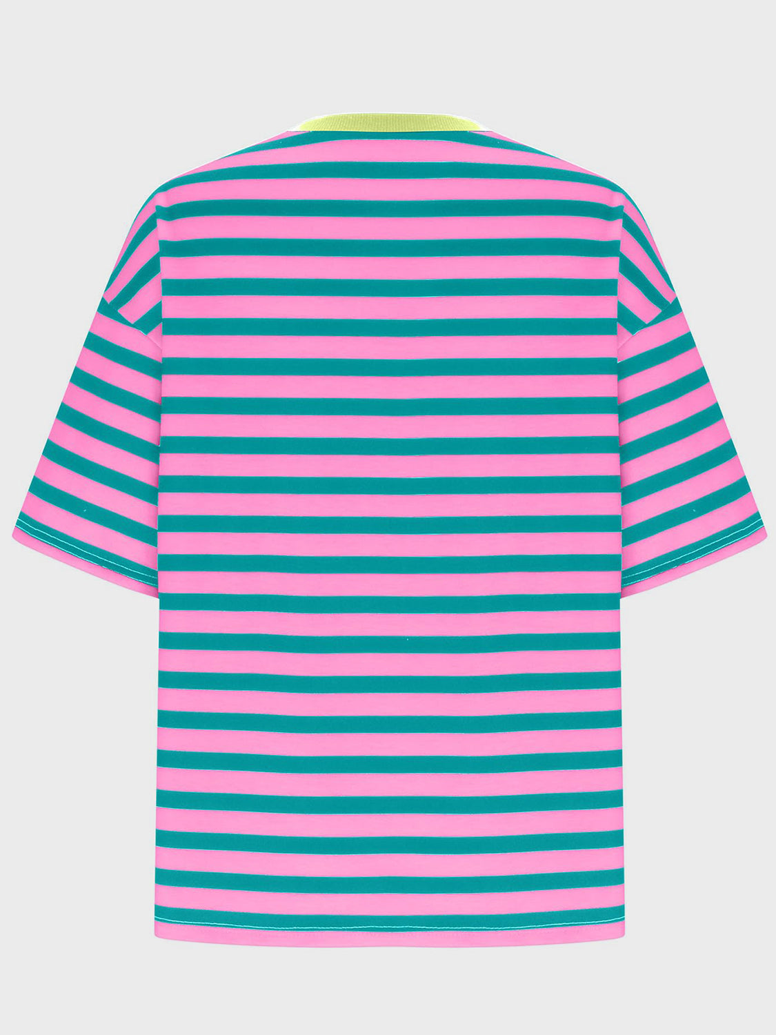 Striped Round Neck Half Sleeve T-Shirt - Ryzela