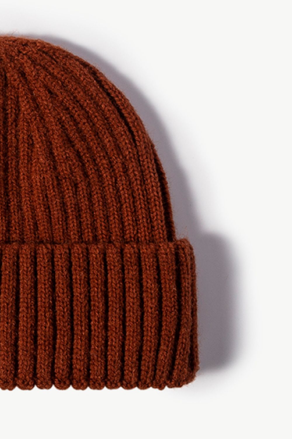 Rib-Knit Cuff Beanie - Ryzela