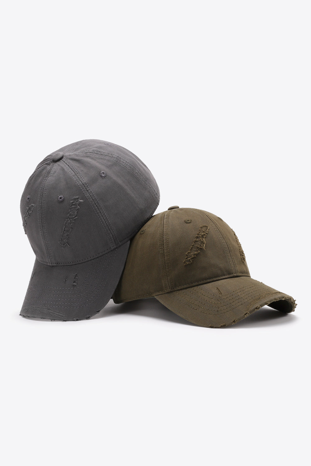 Distressed Adjustable Baseball Cap - Ryzela