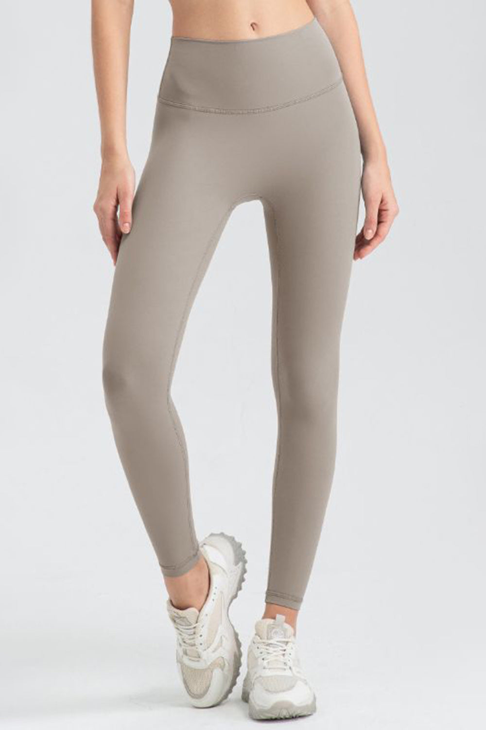 Wide Waistband Sport Leggings - Ryzela