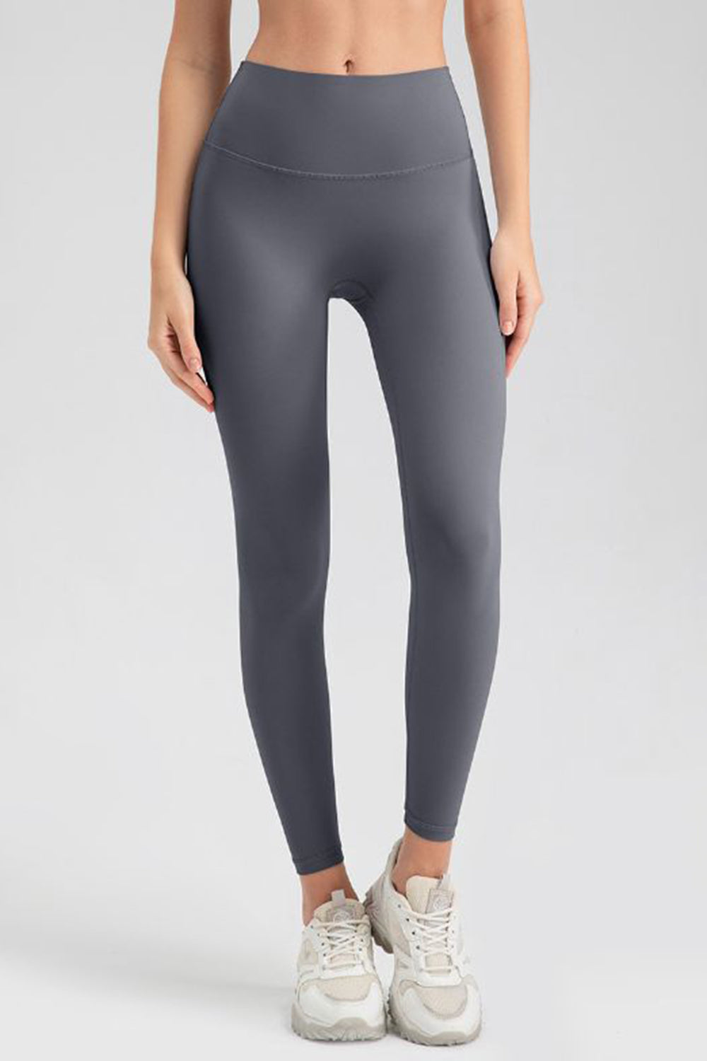 Wide Waistband Sport Leggings - Ryzela