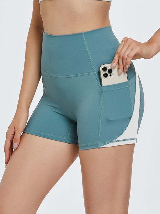 High Waist Active Shorts - Ryzela