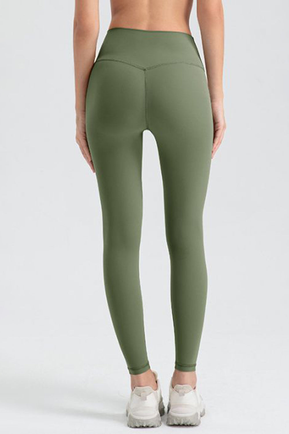 Wide Waistband Sport Leggings - Ryzela