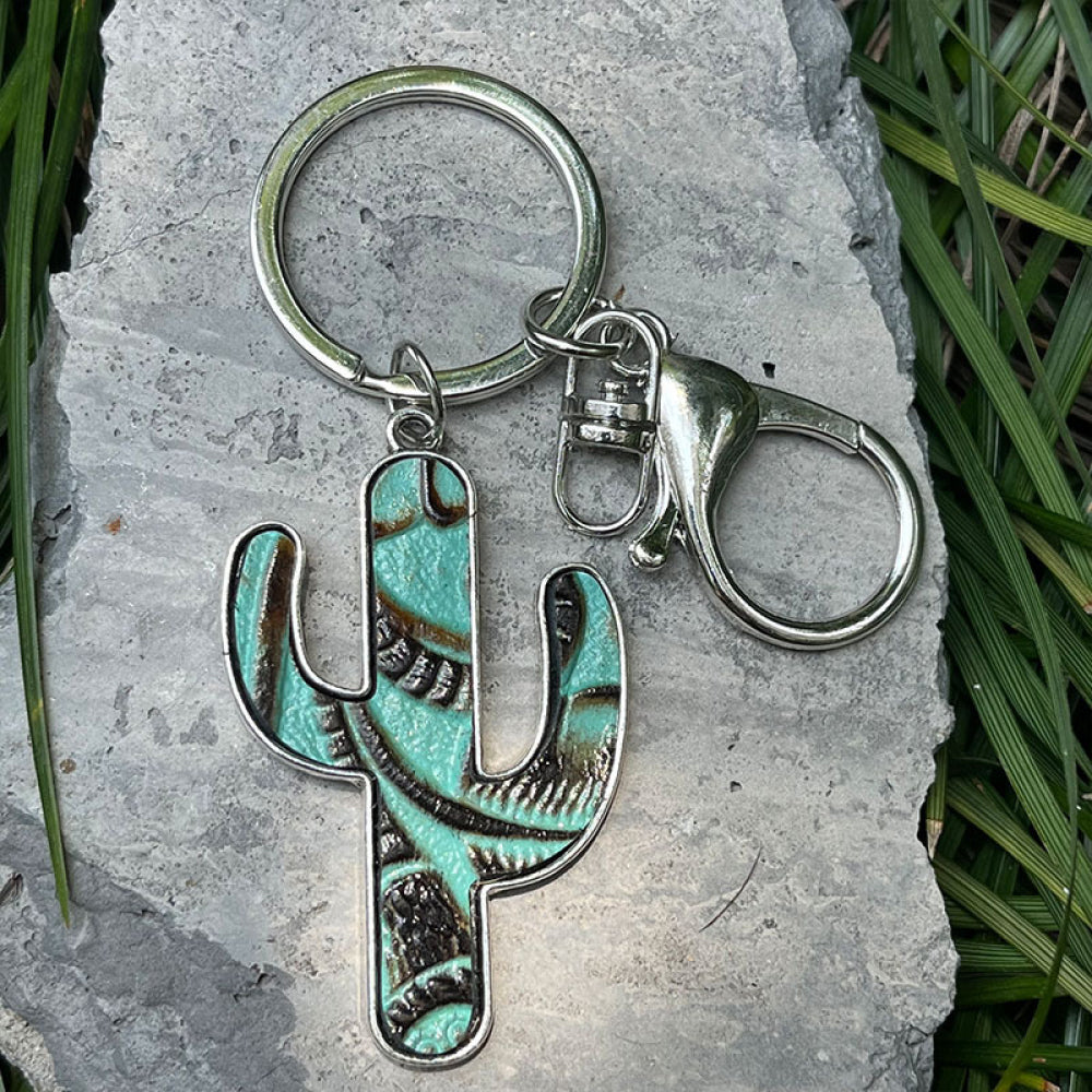 Cactus Shape Key Chain - Ryzela