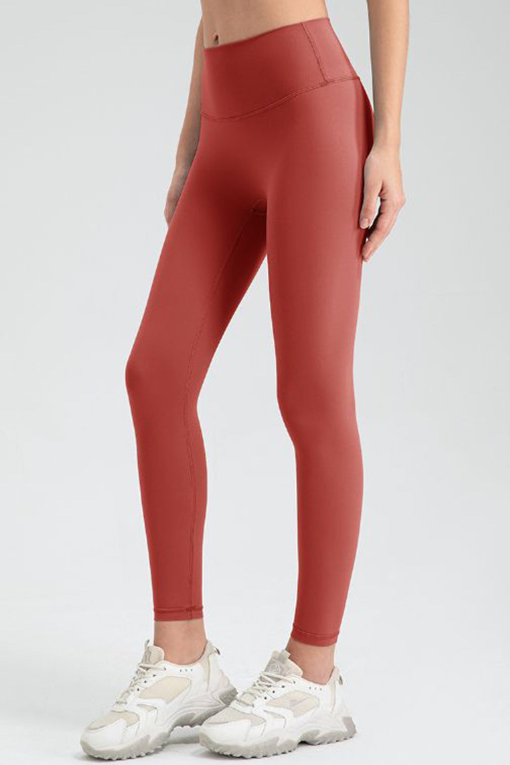 Wide Waistband Sport Leggings - Ryzela