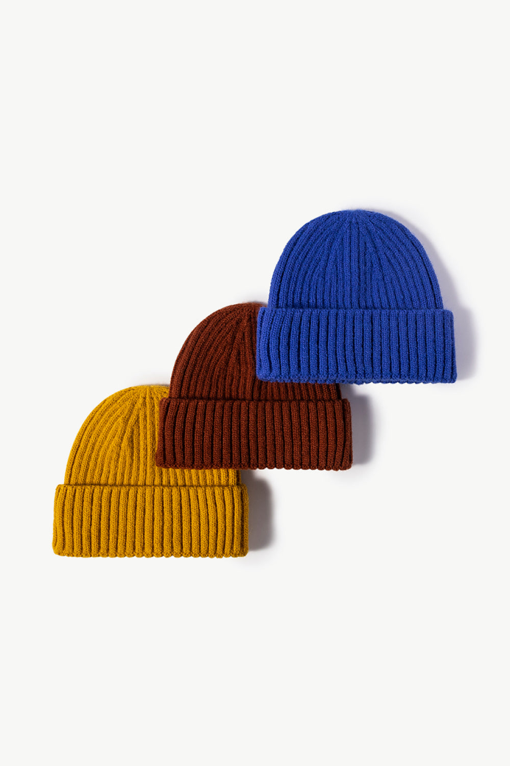 Rib-Knit Cuff Beanie - Ryzela