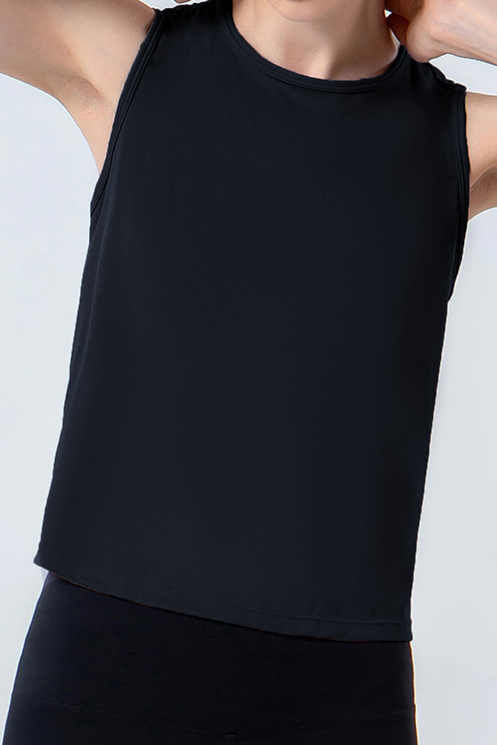 Round Neck Active Tank - Ryzela