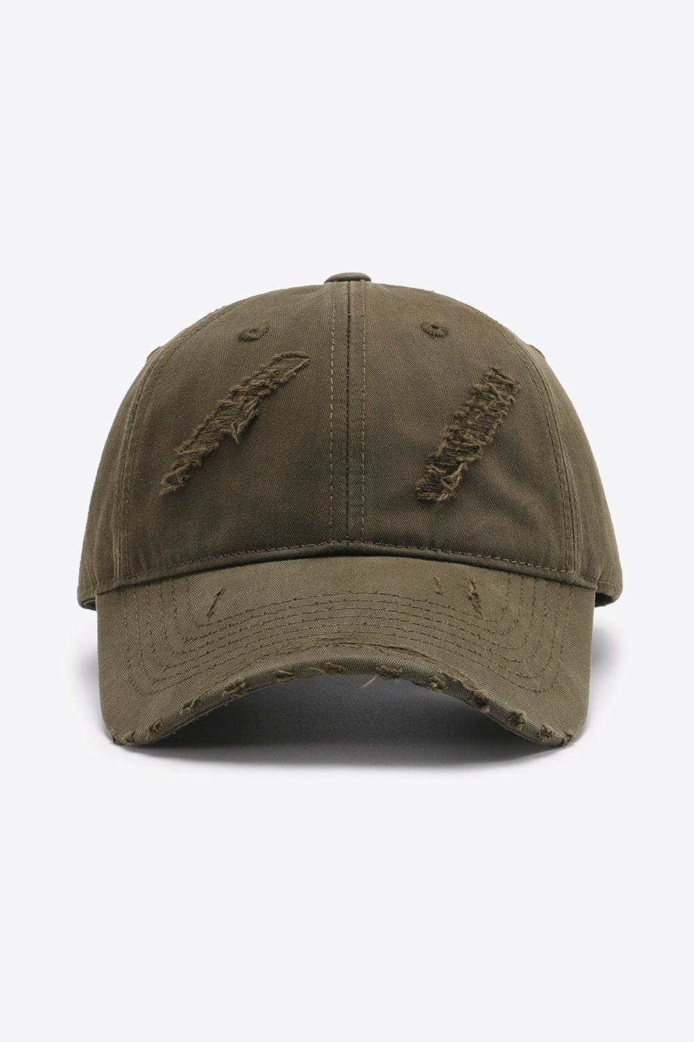 Distressed Adjustable Baseball Cap - Ryzela