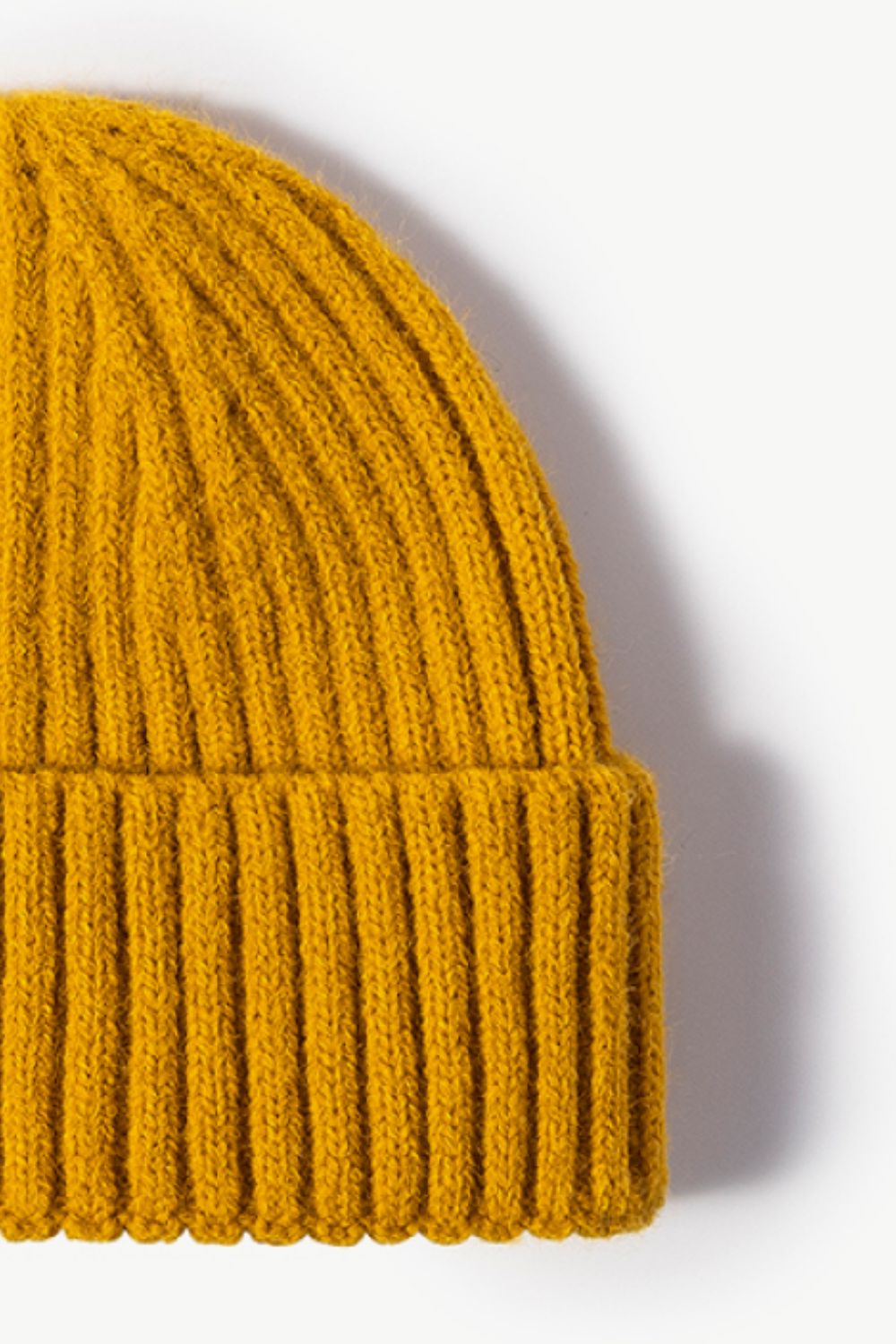 Rib-Knit Cuff Beanie - Ryzela