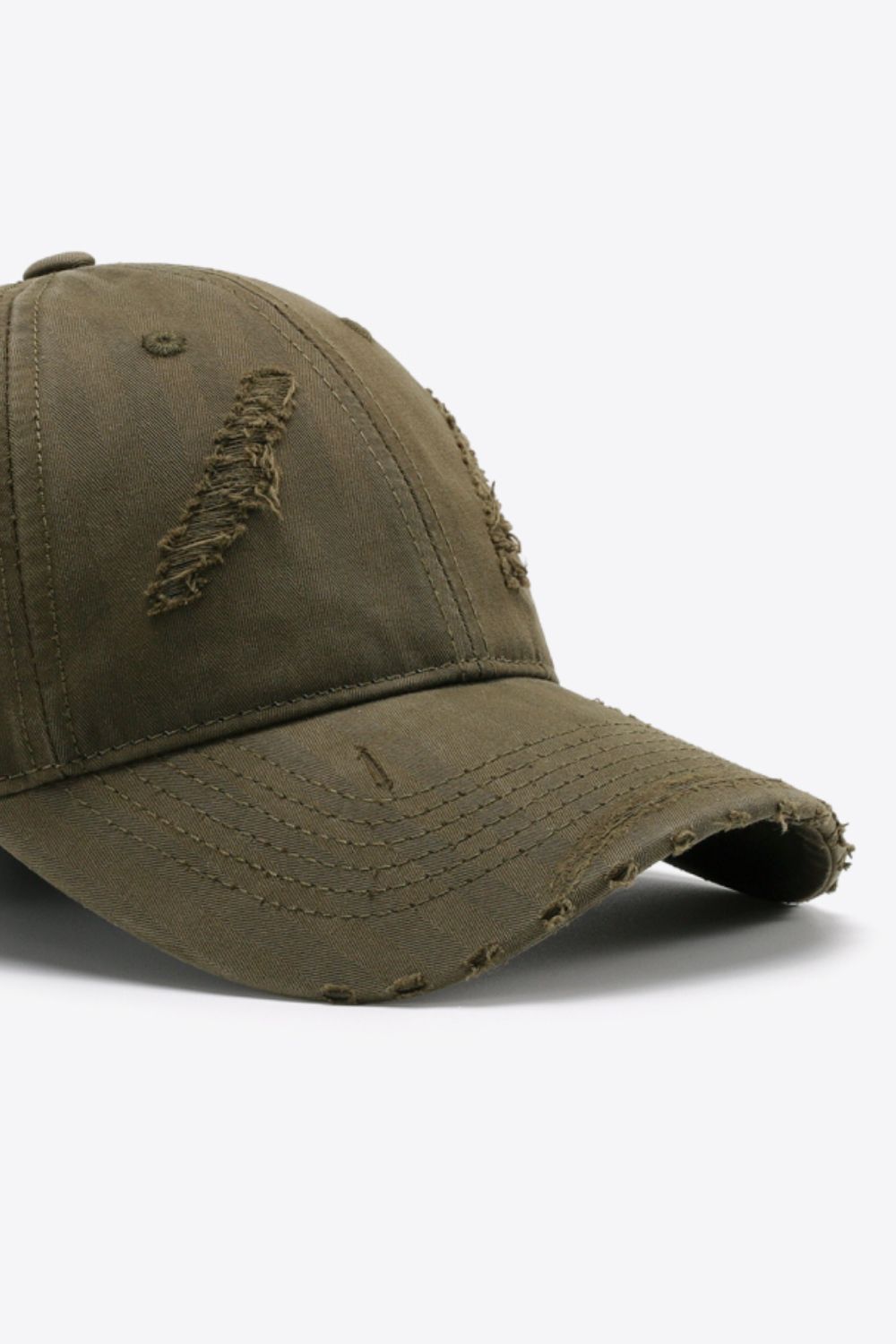 Distressed Adjustable Baseball Cap - Ryzela