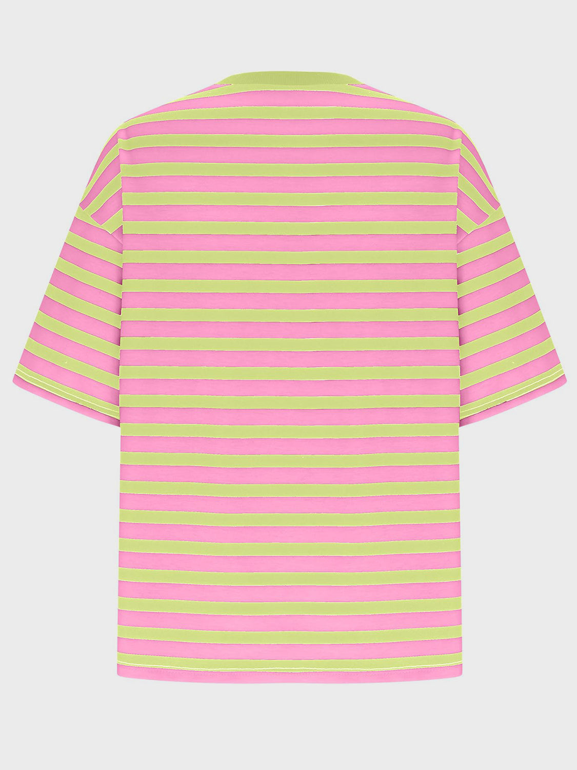 Striped Round Neck Half Sleeve T-Shirt - Ryzela