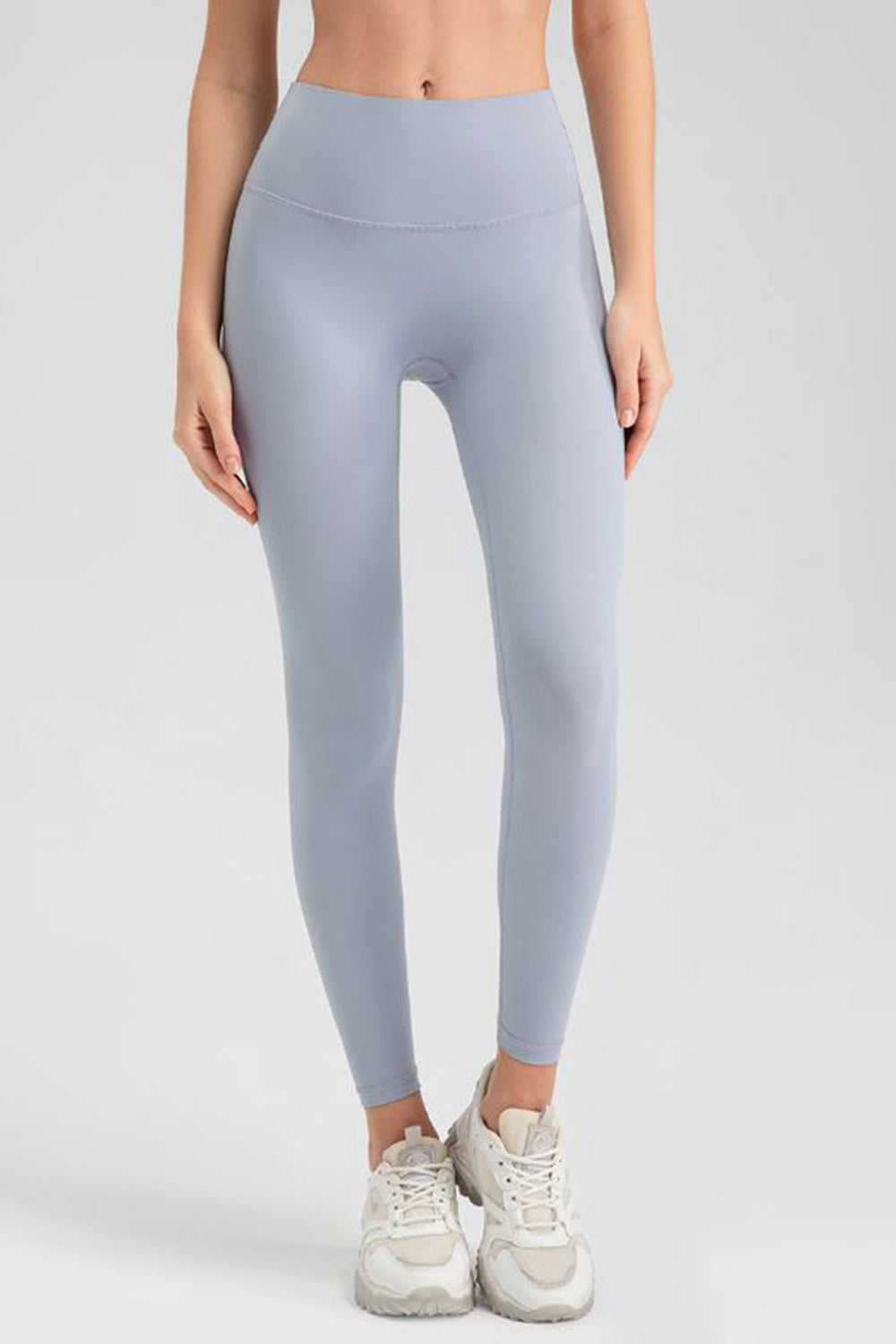 Wide Waistband Sport Leggings - Ryzela