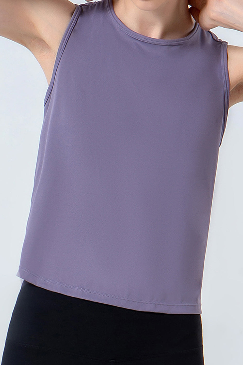 Round Neck Active Tank - Ryzela