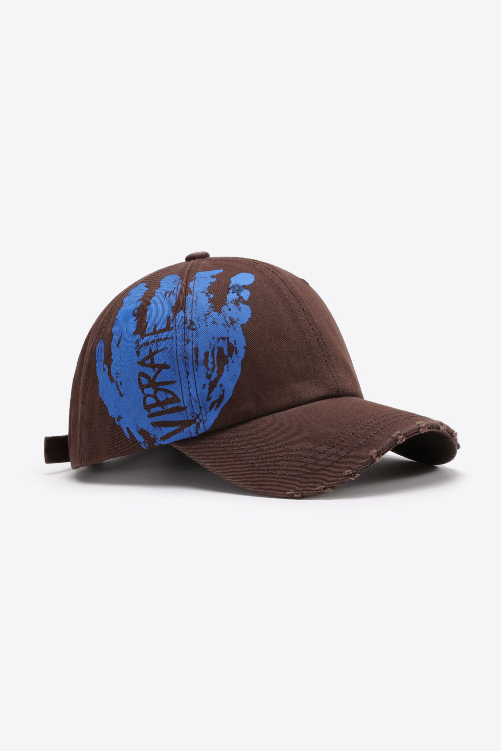 VIBRA Graphic Distressed Adjustable Baseball Cap - Ryzela