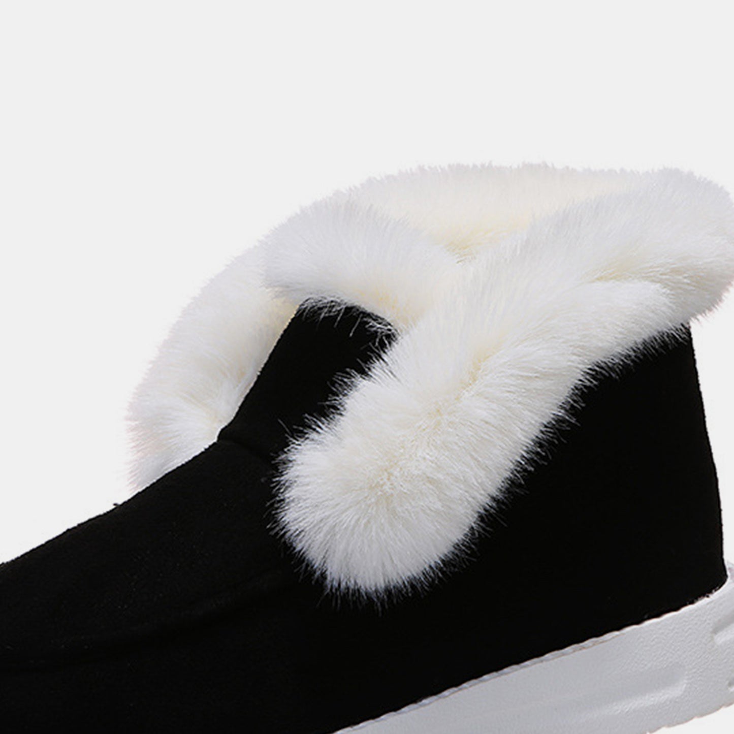 Furry Suede Snow Boots - Ryzela