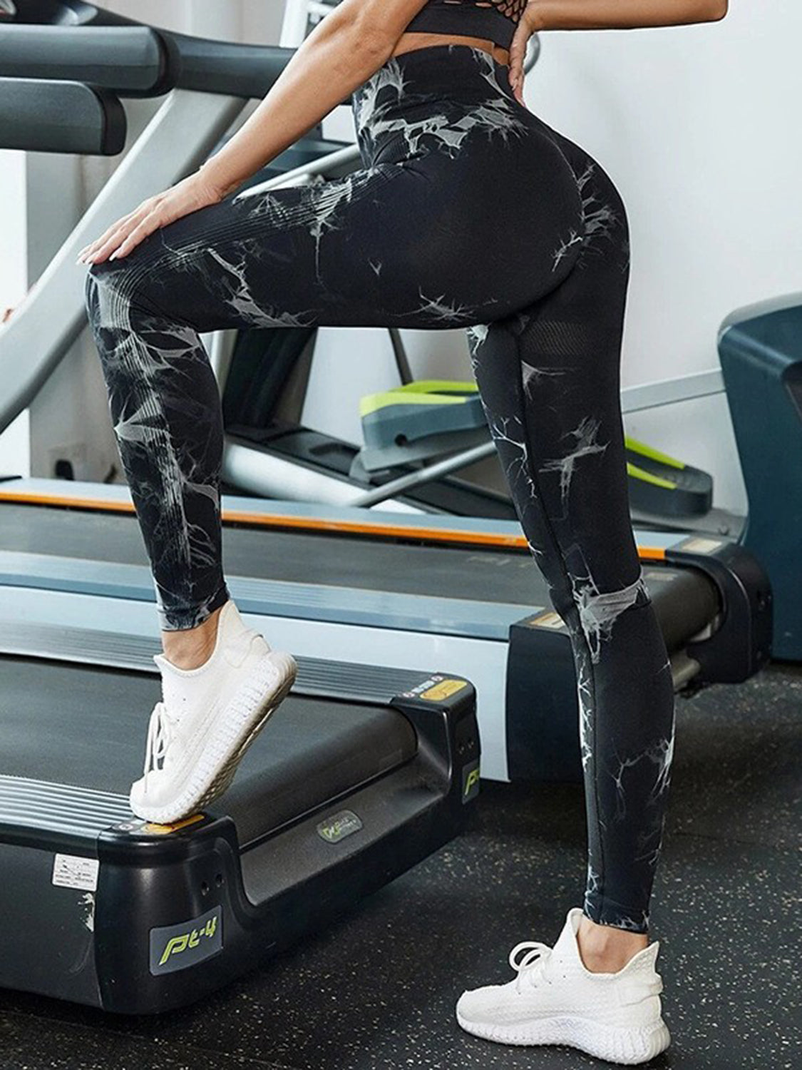 Tie-Dye High Waist Active Leggings - Ryzela