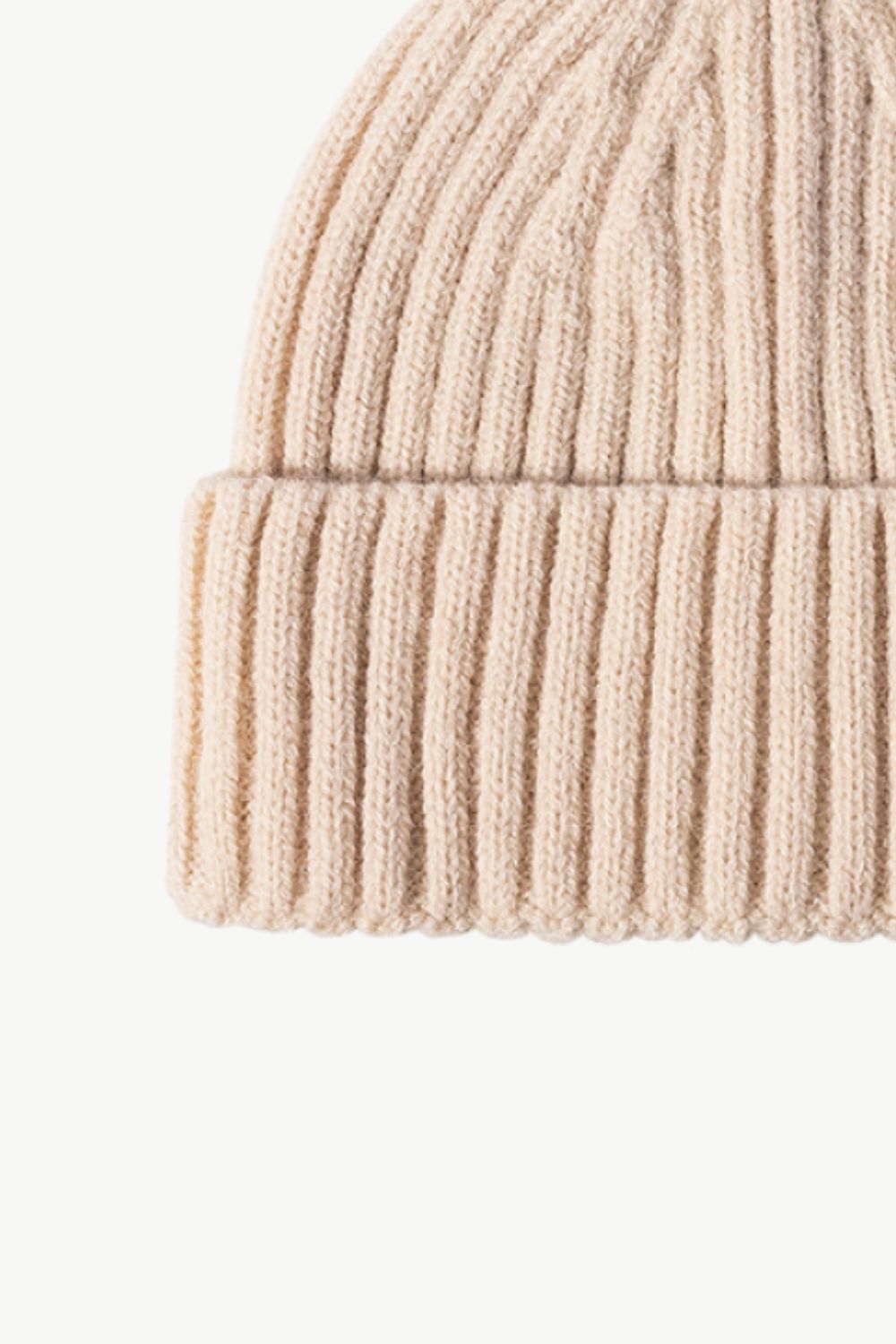 Rib-Knit Cuff Beanie - Ryzela