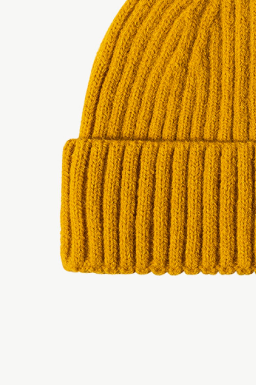 Rib-Knit Cuff Beanie - Ryzela