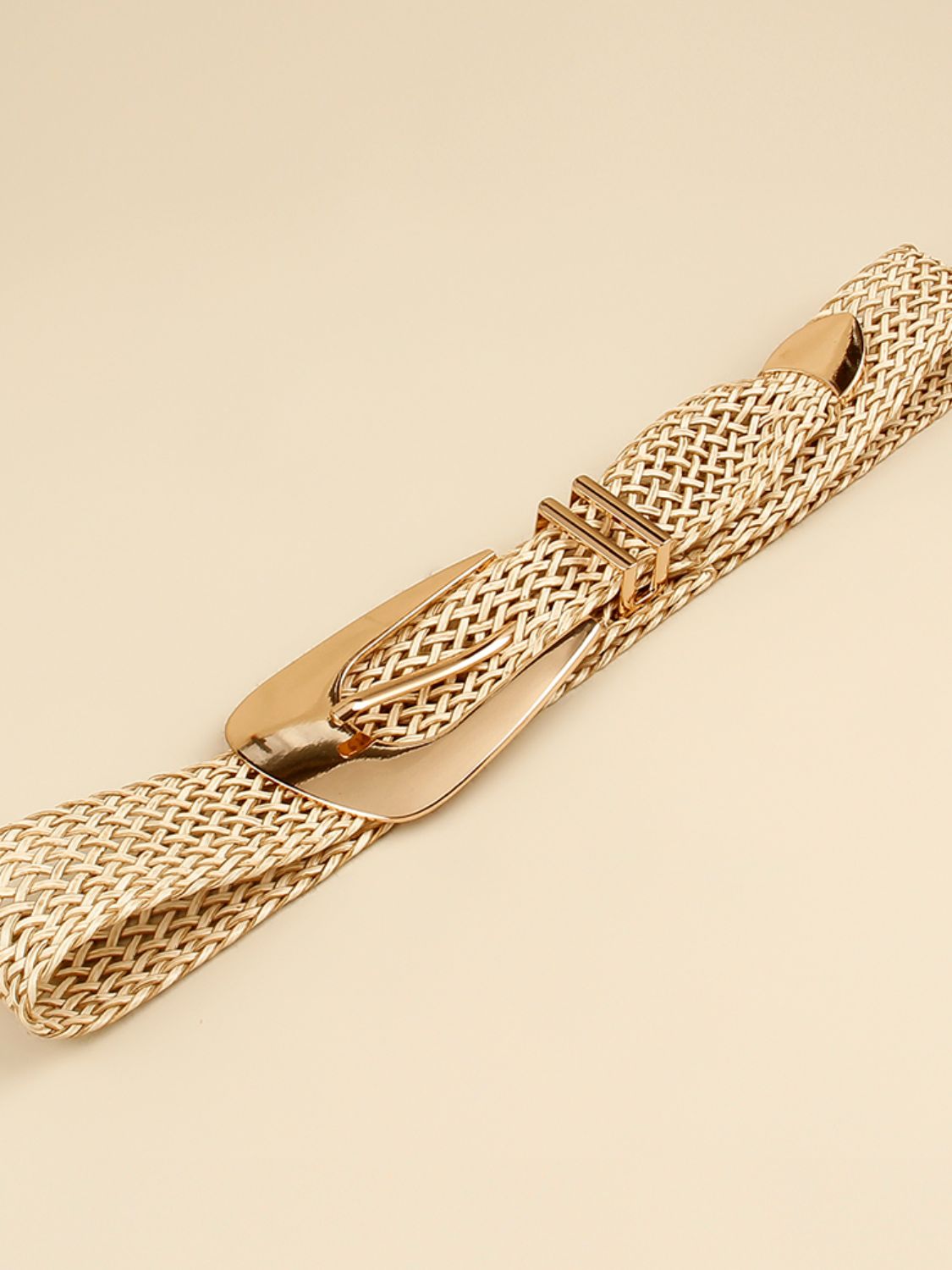 Irregular Buckle Braid Belt - Ryzela