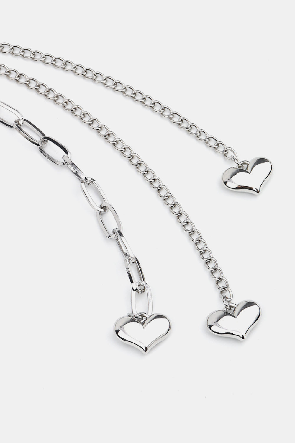 CCB Bead Heart Charm Belt - Ryzela