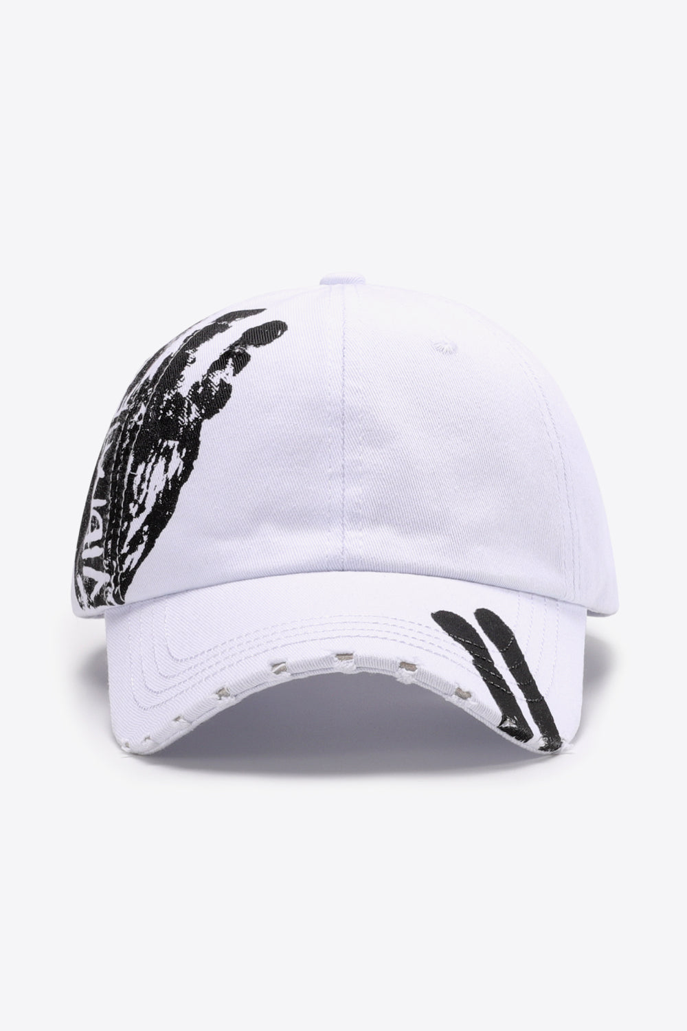 VIBRA Graphic Distressed Adjustable Baseball Cap - Ryzela