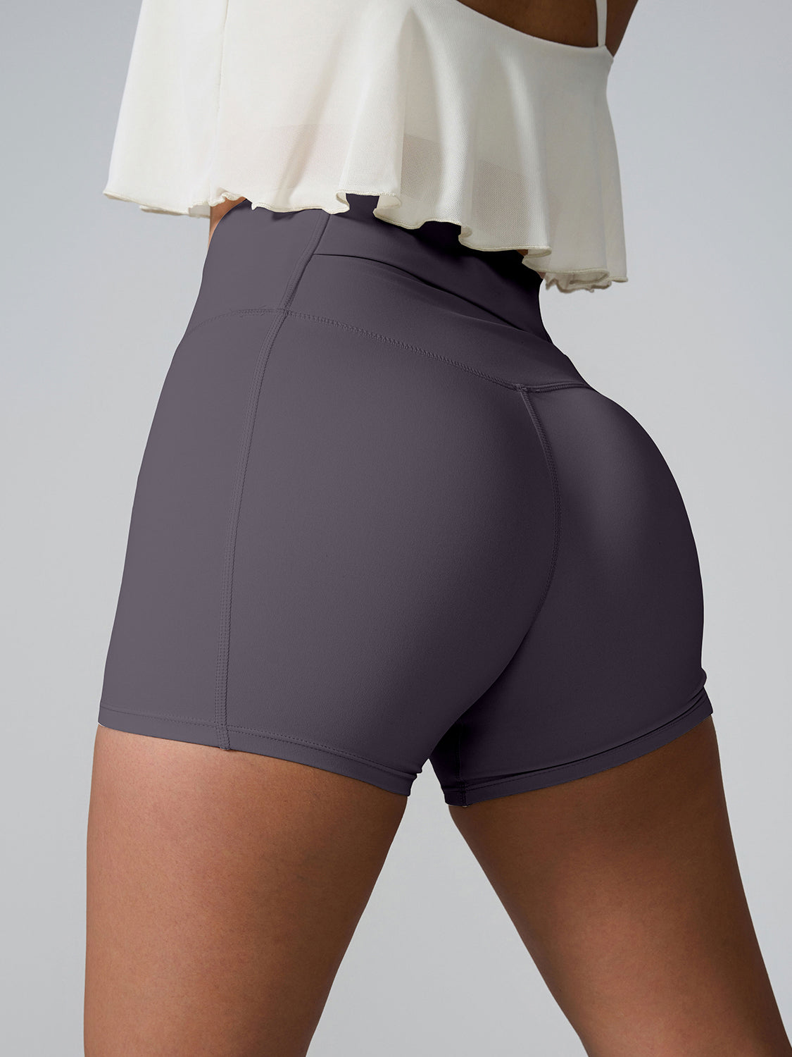 High Waist Active Shorts - Ryzela