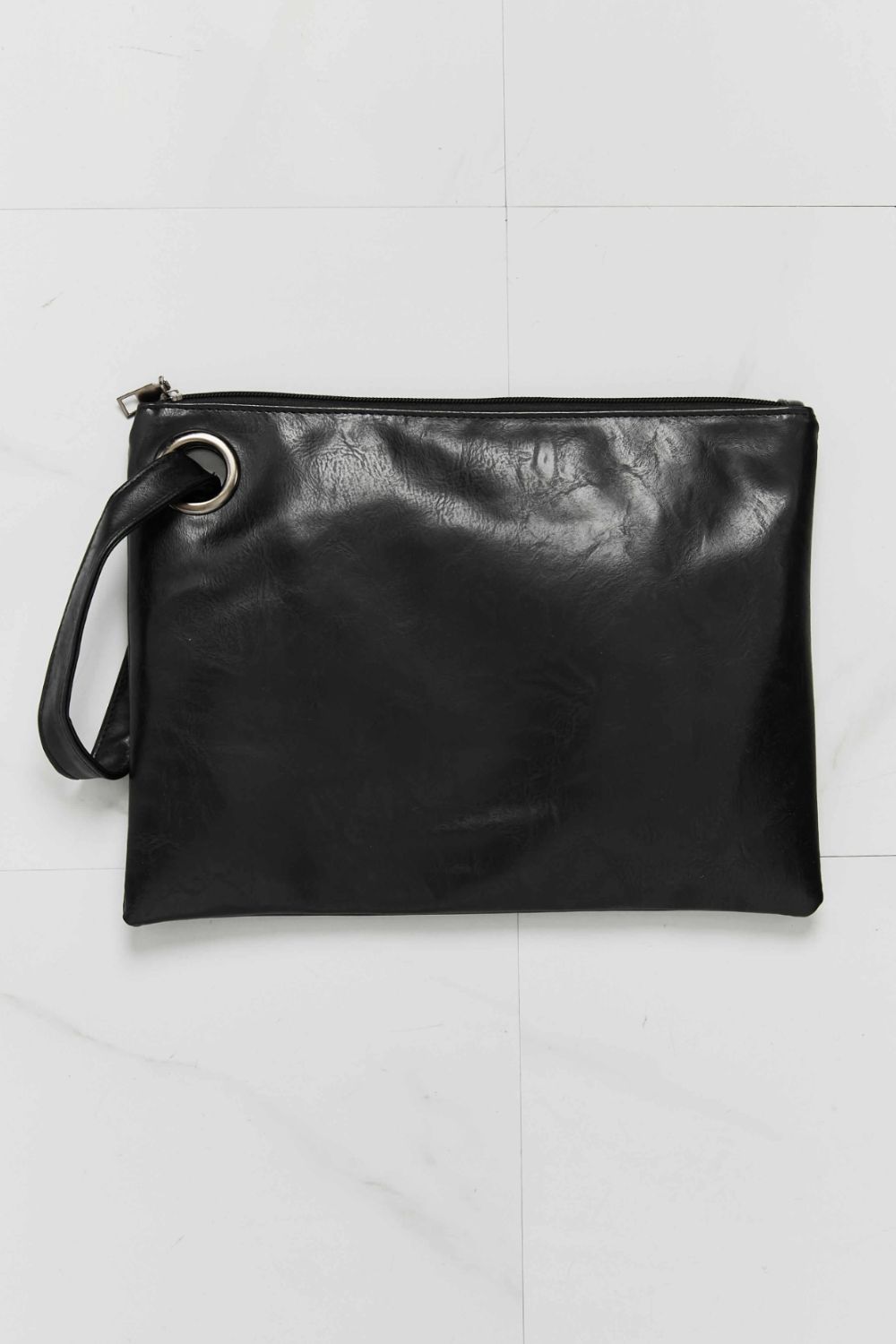 Looking At You PU Leather Wristlet - Ryzela