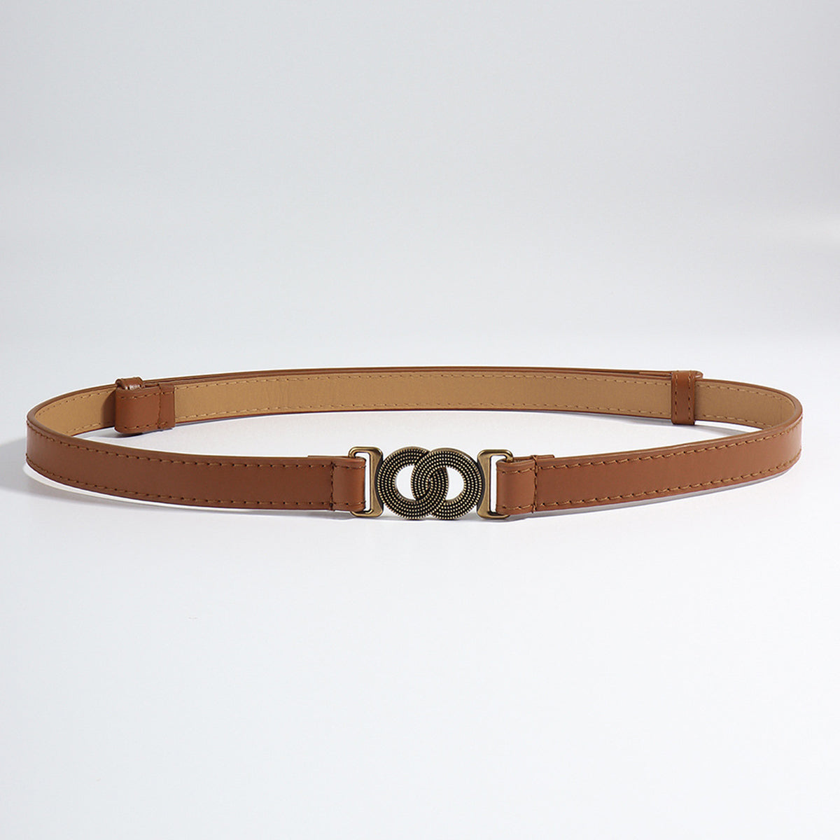 Alloy Buckle PU Belt - Ryzela