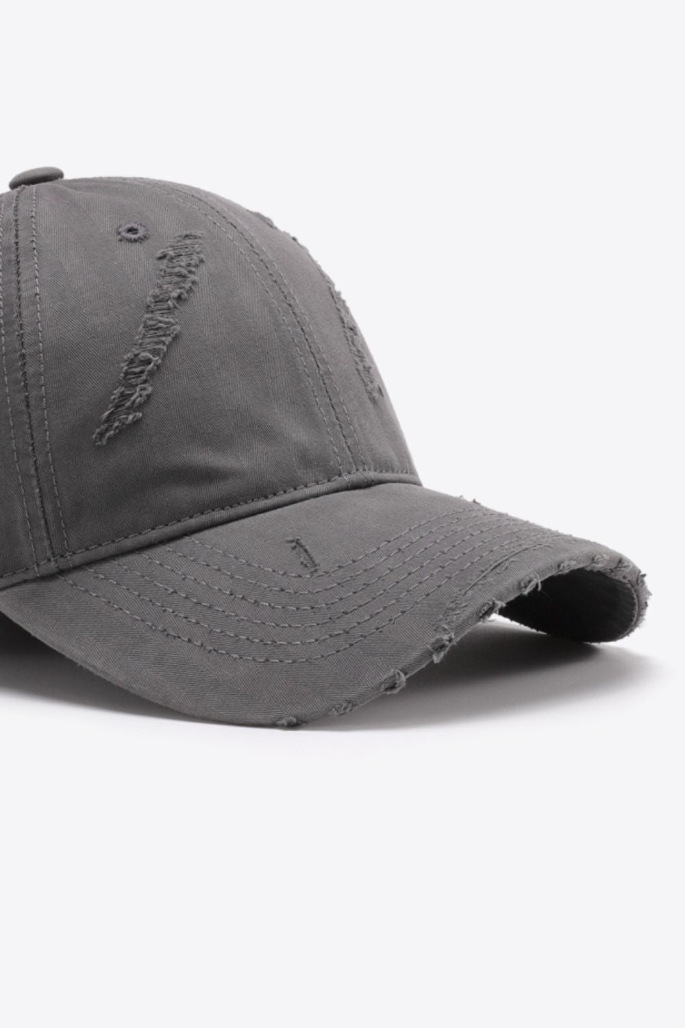 Distressed Adjustable Baseball Cap - Ryzela