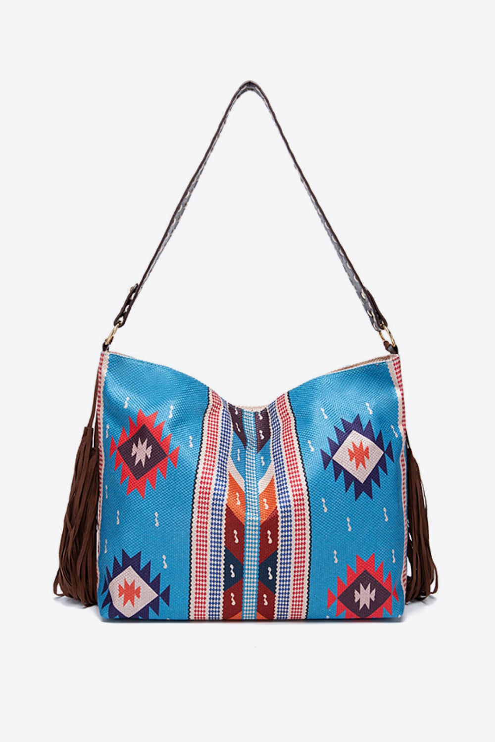 Geometric Canvas Tote Bag - Ryzela