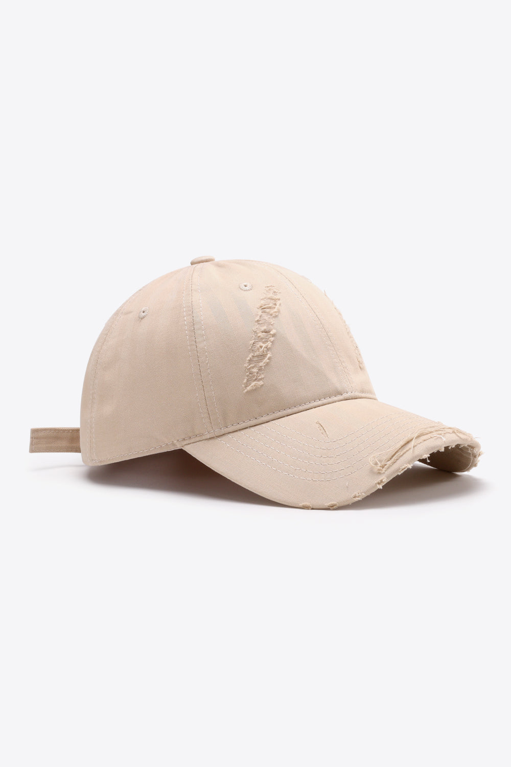 Distressed Adjustable Baseball Cap - Ryzela