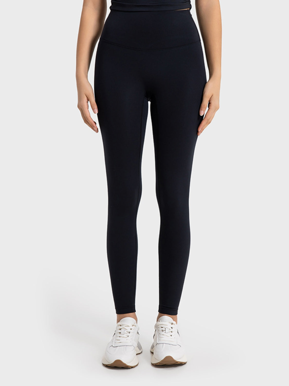 Wide Waistband Sports Leggings - Ryzela